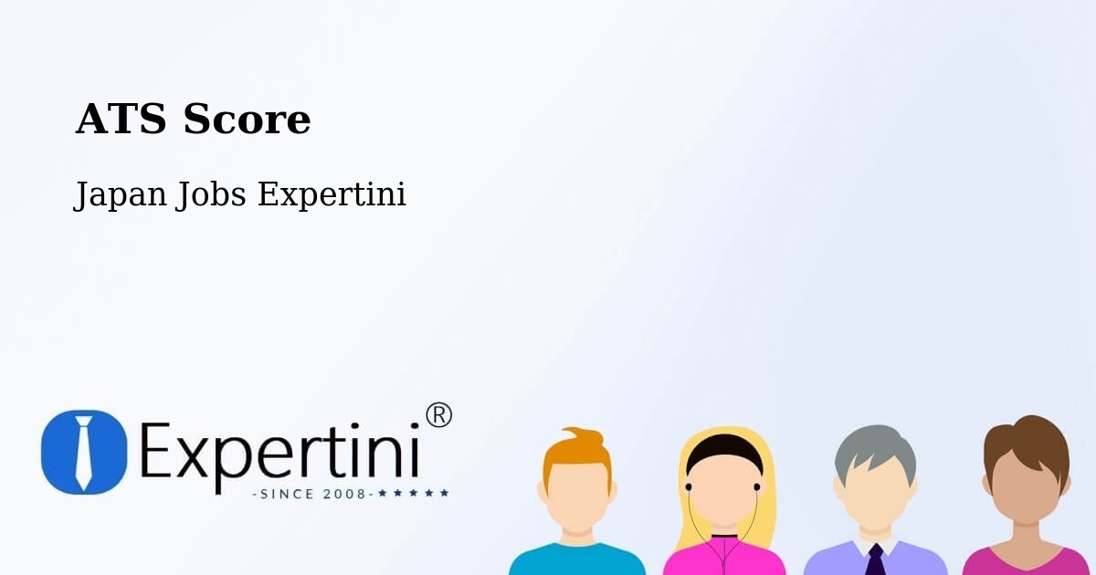Resume ATS Score & Job Description Match Tool – Hashimoto Shi - Japan Jobs Expertini